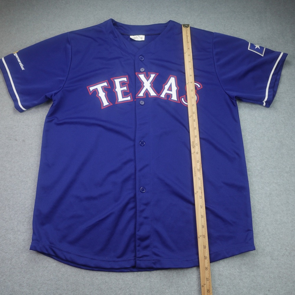 Adrian Beltre 29 Texas Rangers Jersey Mens XL Blue Stadium Giveaway SGA Match Up - Picture 5 of 10